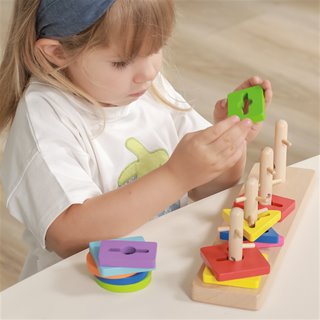 Creative shapes stacking board